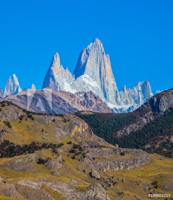 Picture of Amazing tops of Mountains Fitzroy